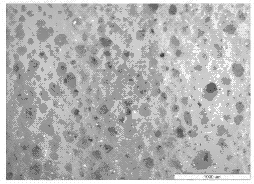 Architectural ceramic prepared from industrial solid waste through dry method and process for preparing architectural ceramic