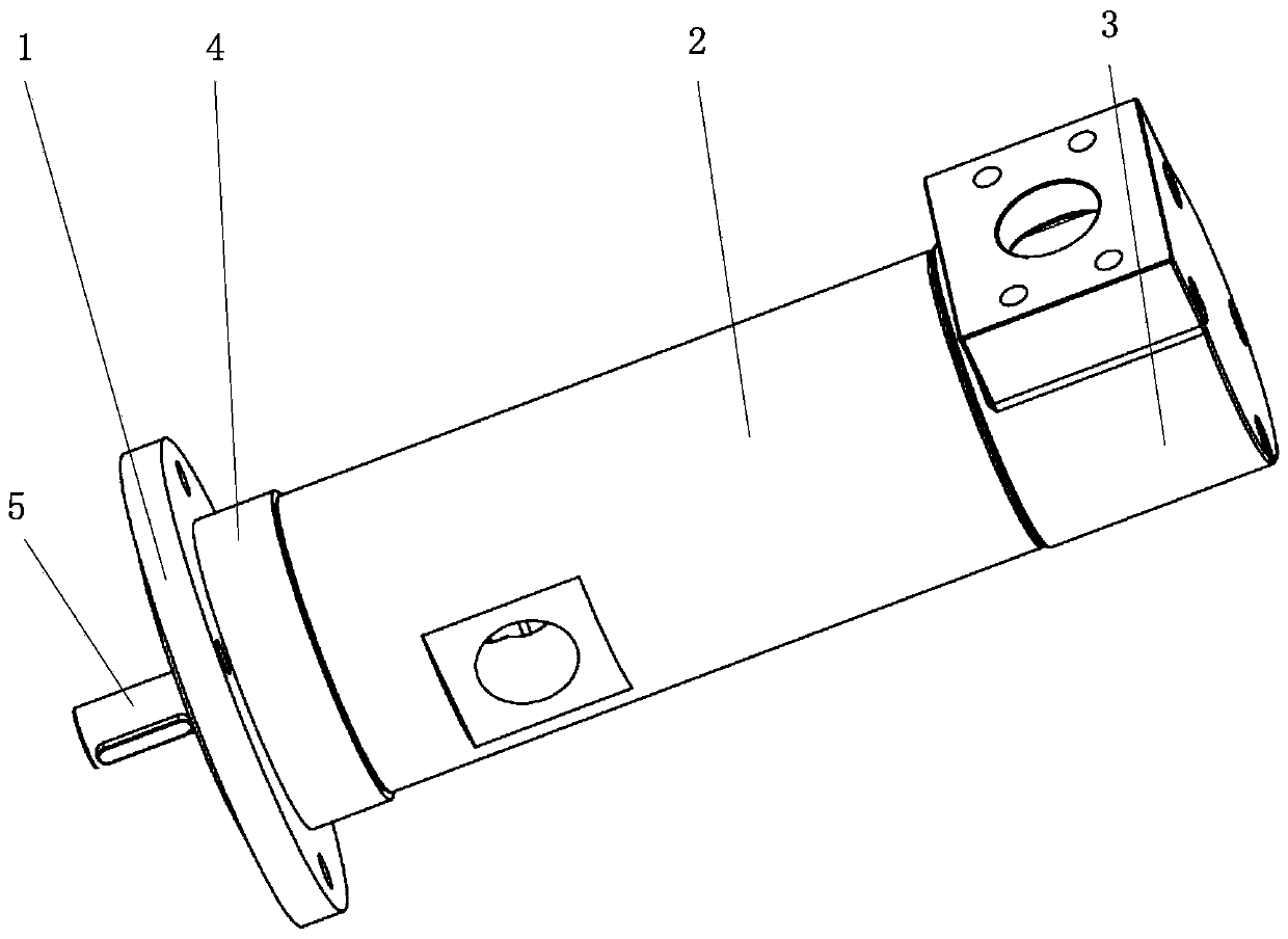 Three-screw labyrinth seal cutting liquid pump