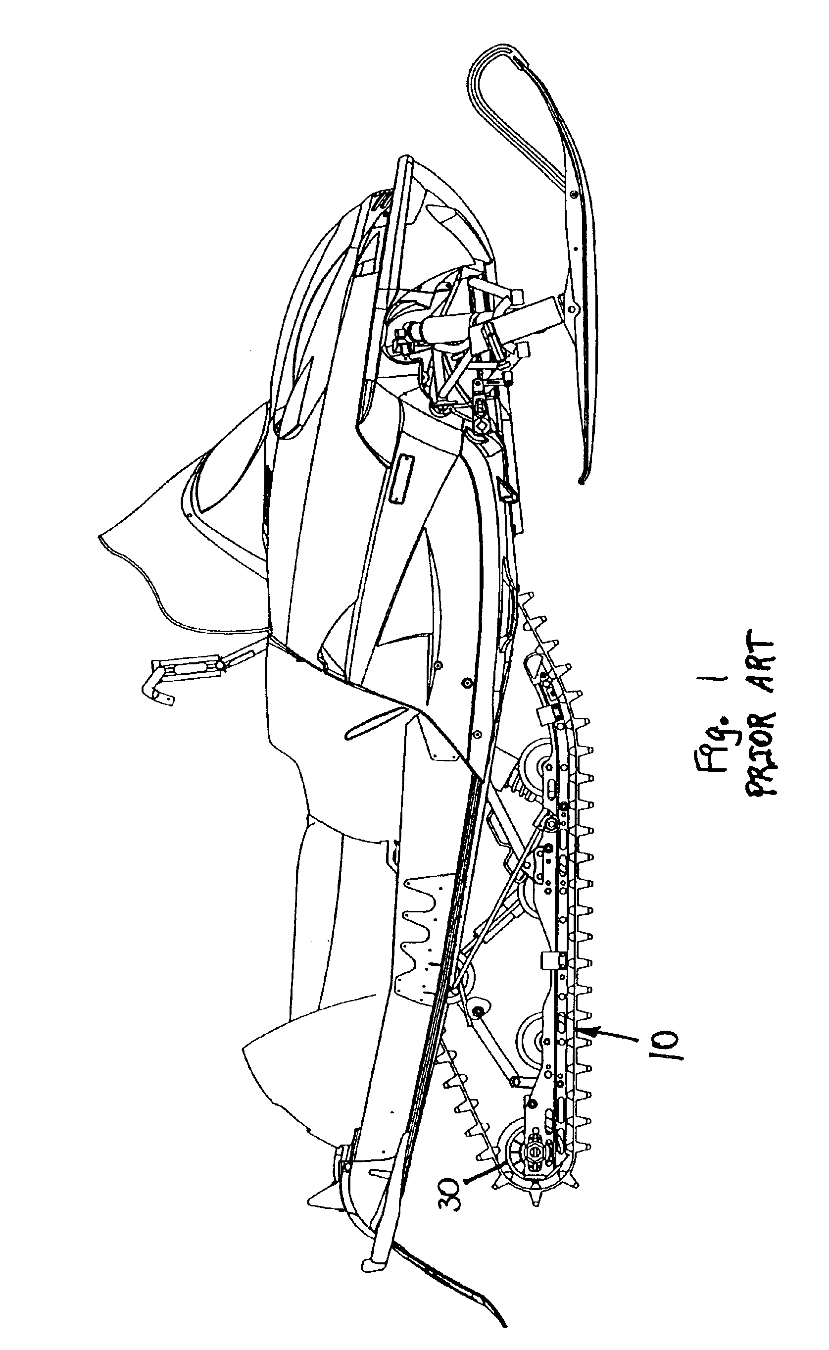 Low noise track profile