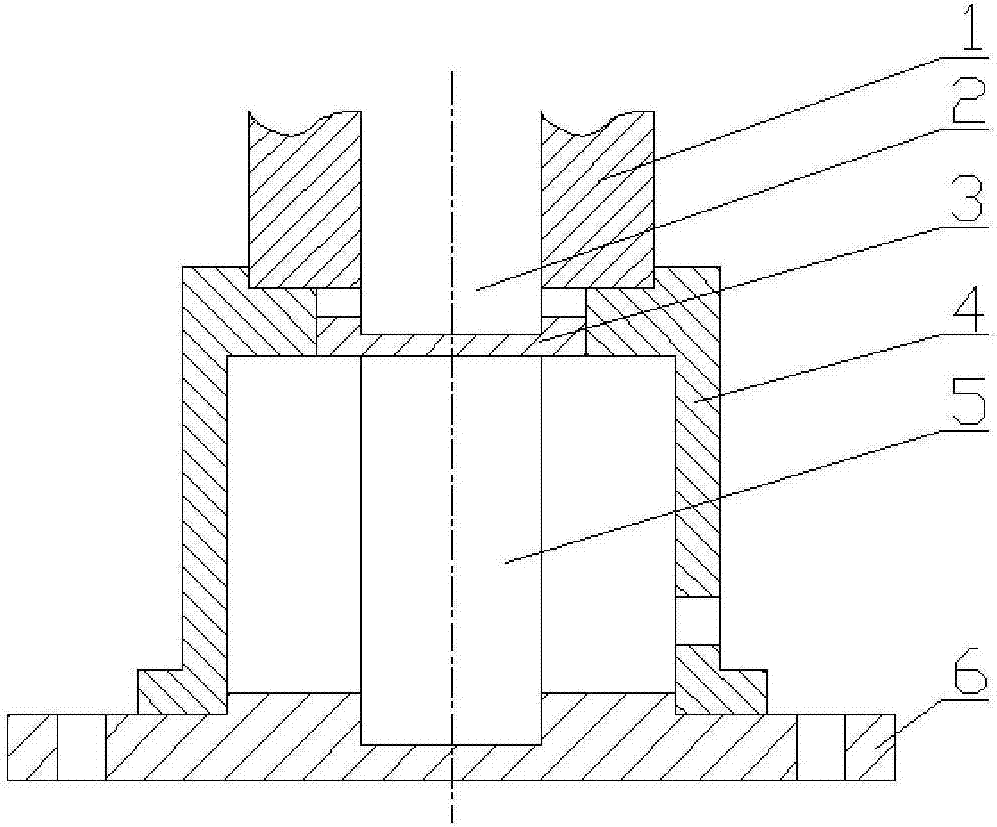 Sensor positioning device for explosive loading response stress tests