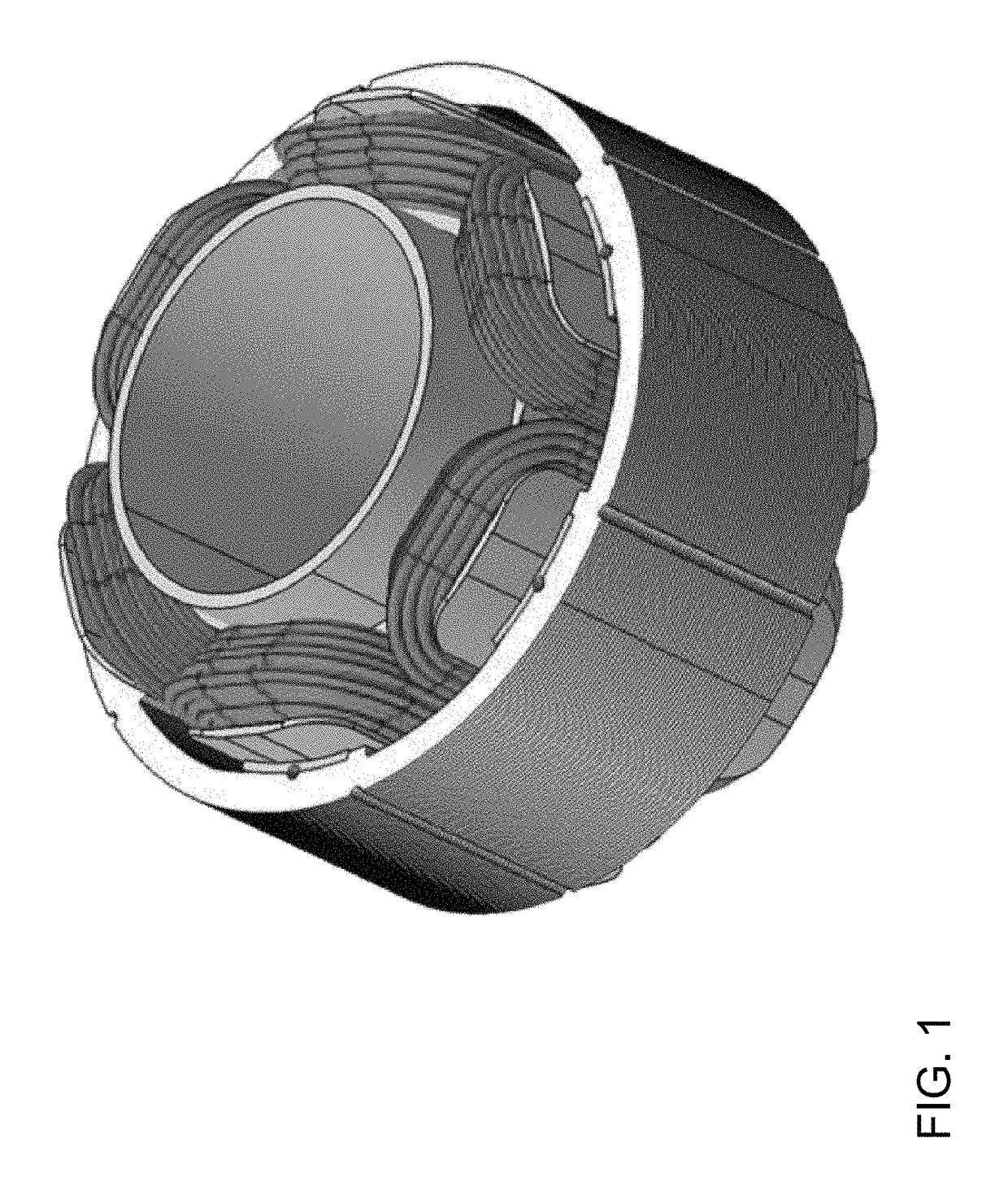 Interlocked stator yoke and star for electric motor