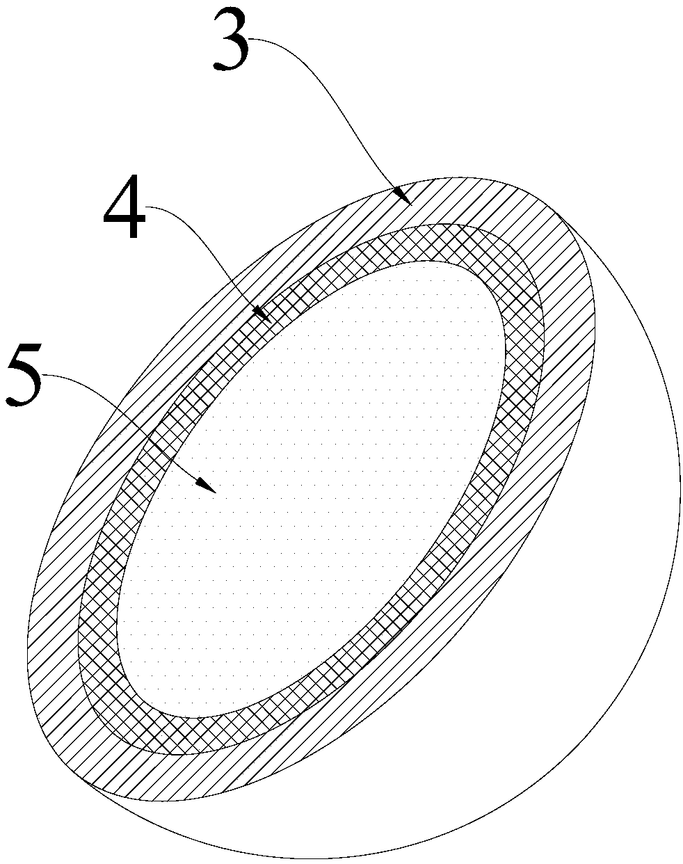 Assembling type vacuum foam wall body and preparation method thereof