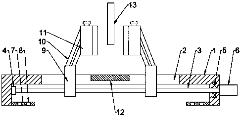 Cleaning device for blade of packaging box cutting machine