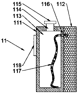 Cleaning device for blade of packaging box cutting machine