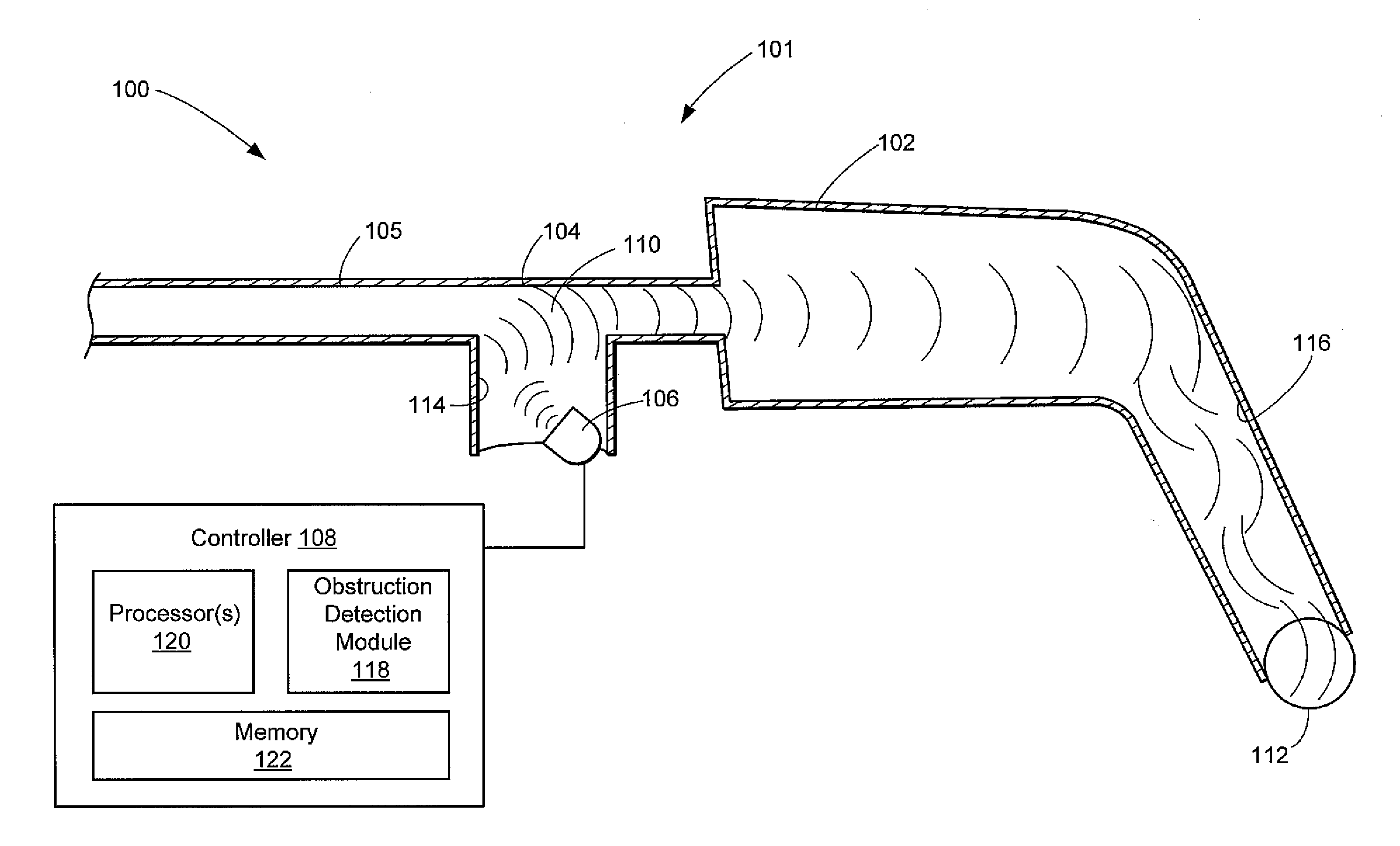 Feedback protection of pressure measurement devices