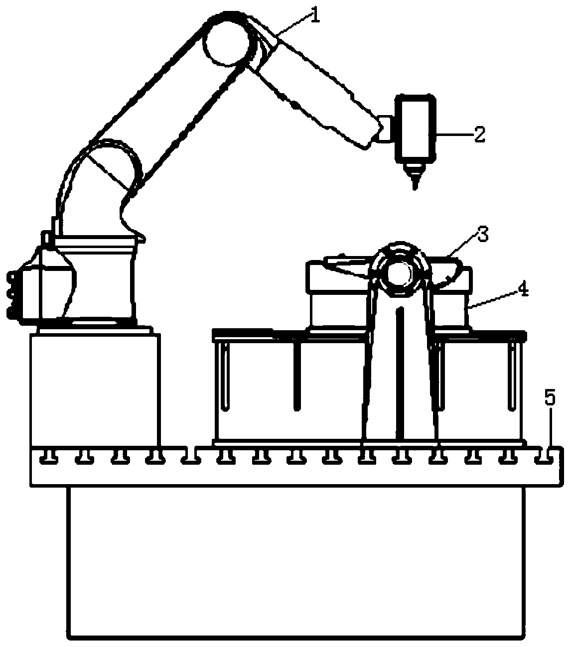 Welding equipment for friction stir welding of aircraft fuselage