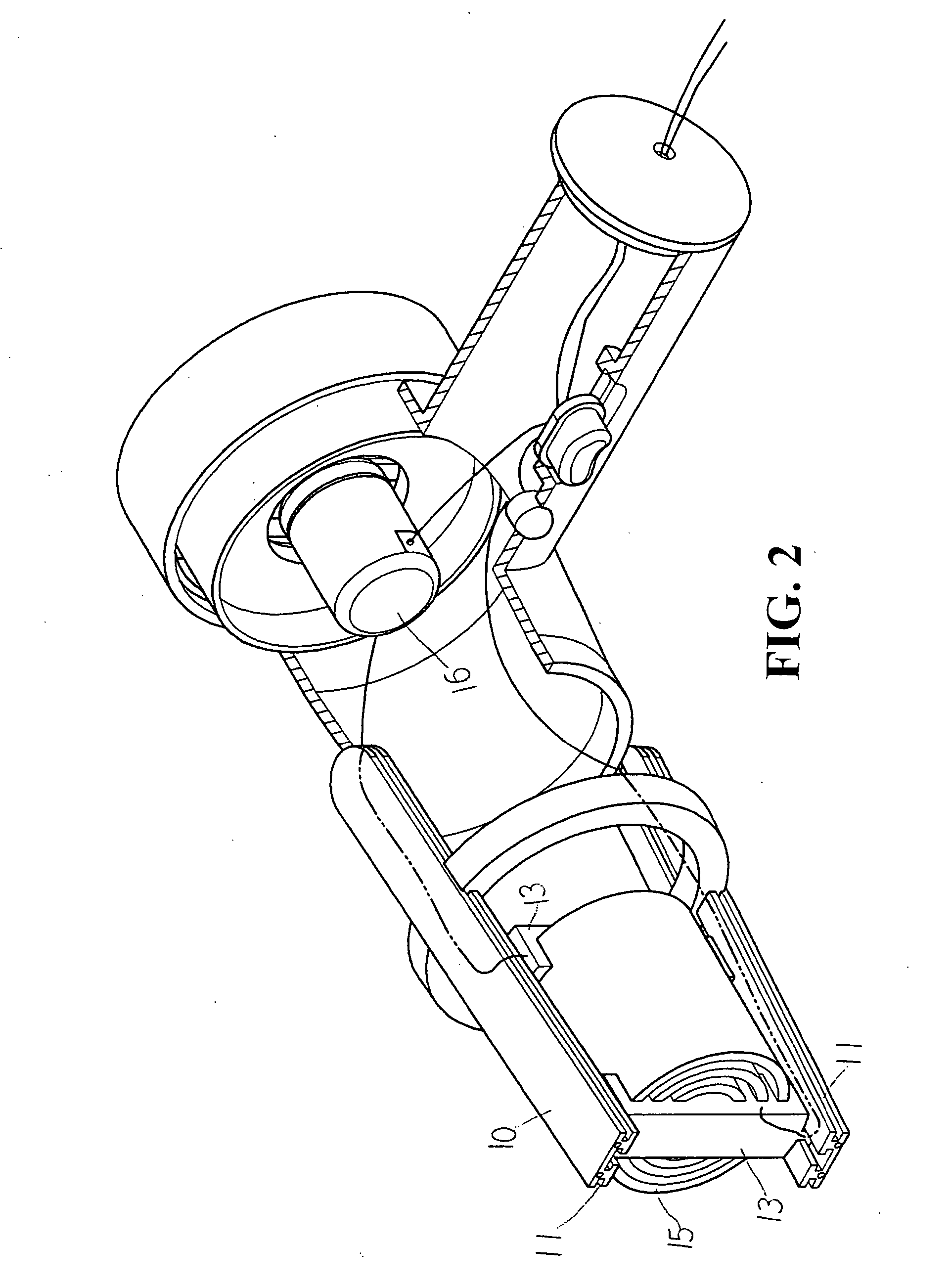 Hair drier hot air generator retainer