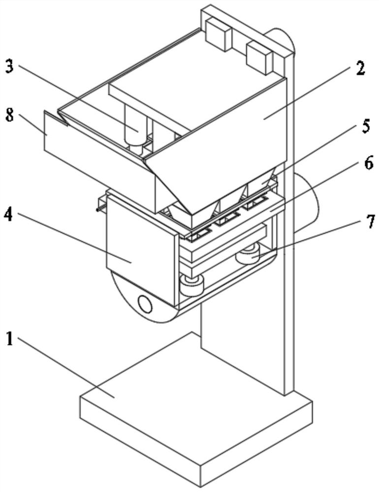 Device capable of fully recycling and treating rose essential oil production wastewater