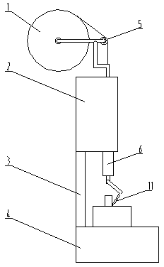 Equipment for continuously welding circular welds