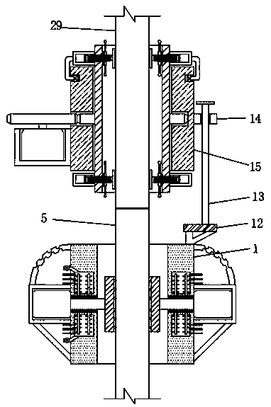 Small friction welder for frame foundation construction