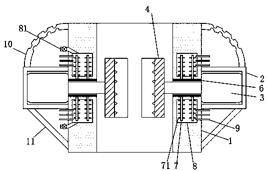 Small friction welder for frame foundation construction