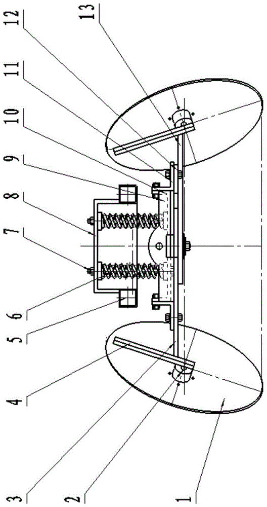 An adjustable disc ridge former