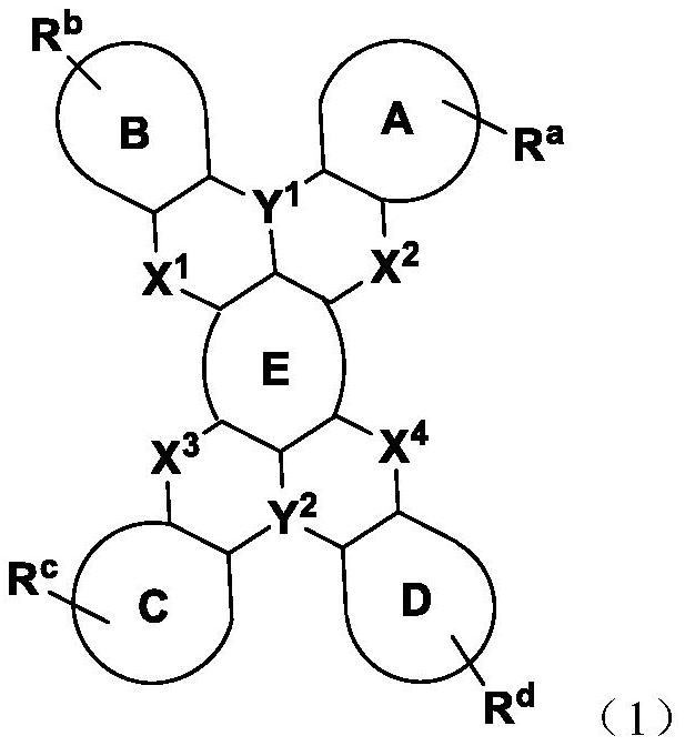 Luminescent material and application thereof, and organic electroluminescent device containing luminescent material