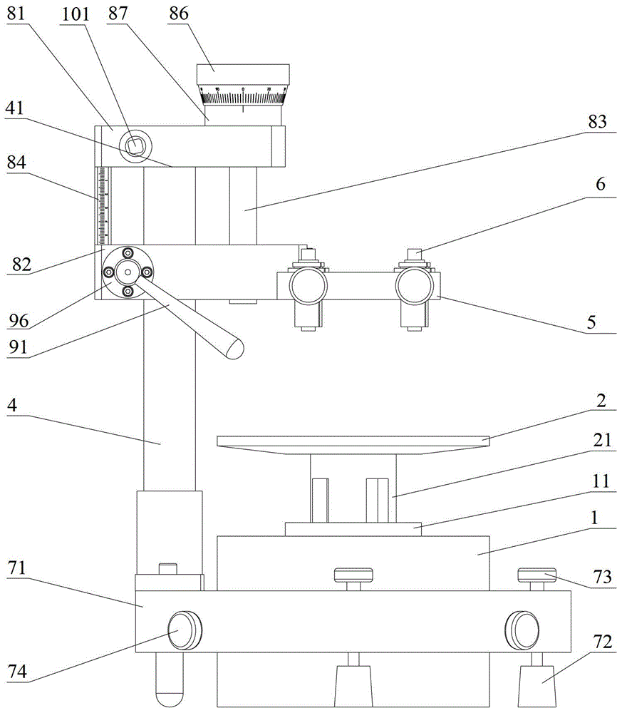 Eddy current sensor dynamic calibration device