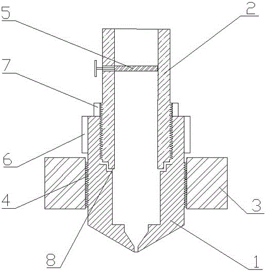 Valve type anti-clogging printer nozzle assembly