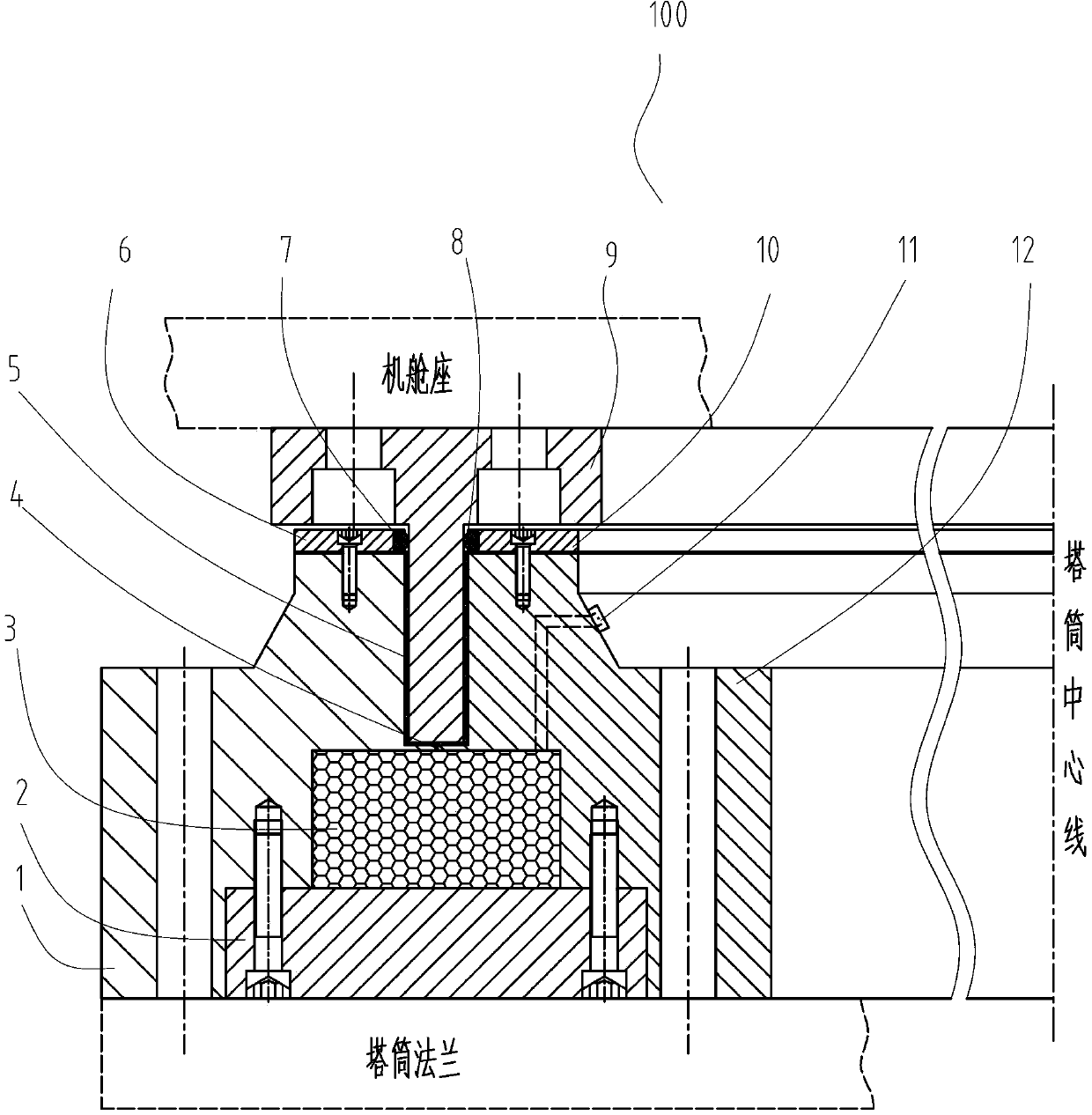 Wind power generator set and yawing-braking magnetic thixotropic flexible braking device of wind power generator set