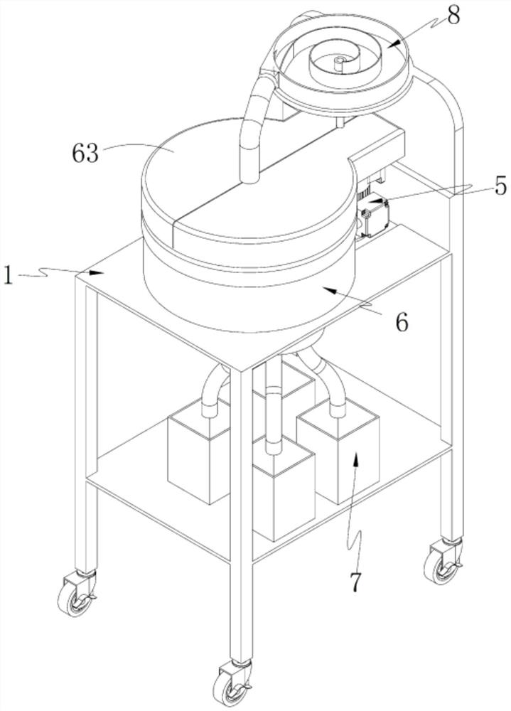 A kind of processing equipment and method of crushed peanuts