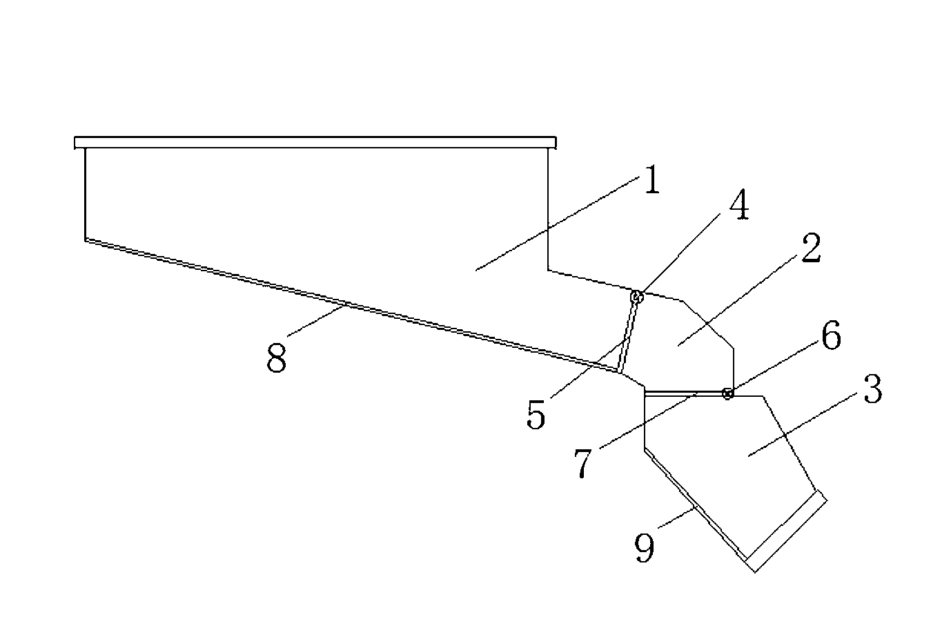 Novel air locking device