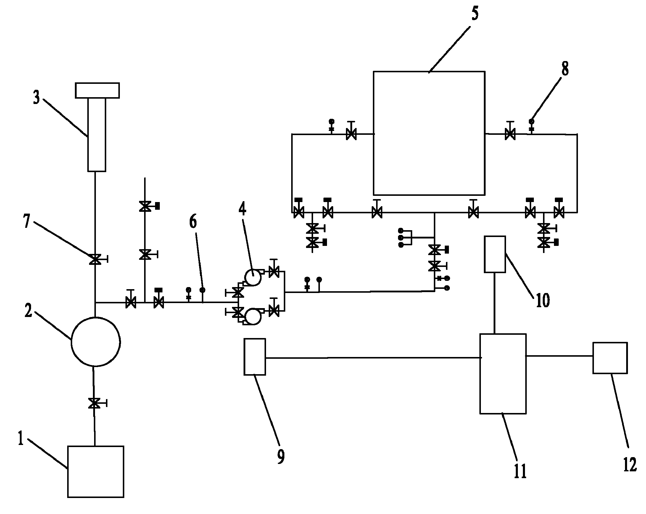 System for recycling biogas