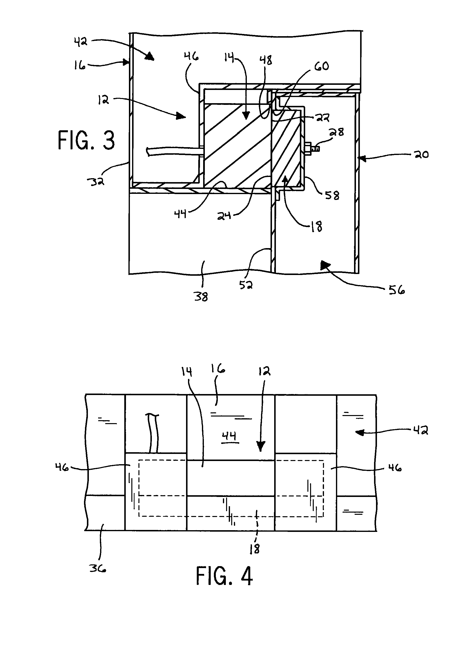 Doorway Having a Recessed Magnetic Lock