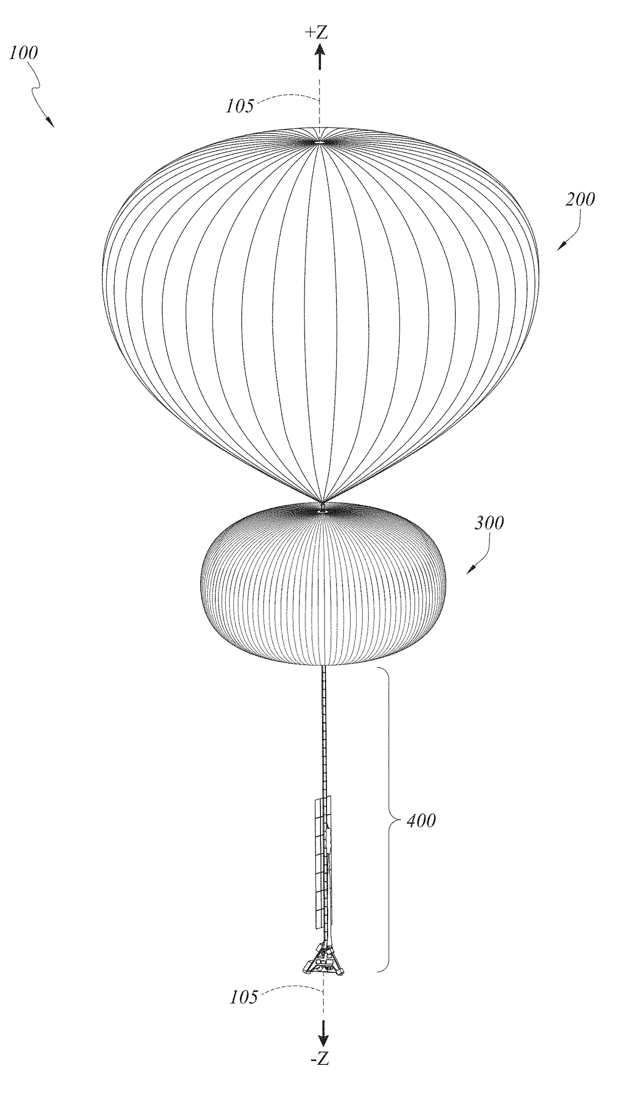 Riser release flaring system for parafoils