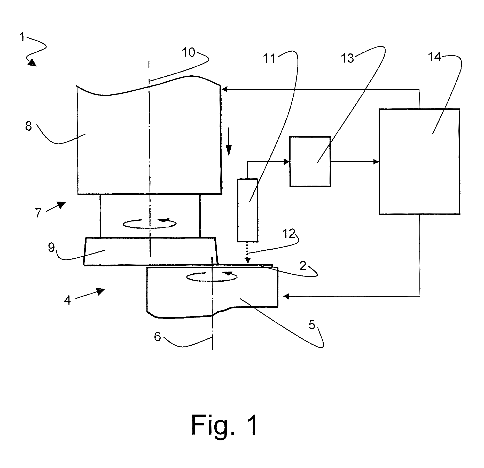 Method and apparatus for optically measuring by interferometry the thickness of an object