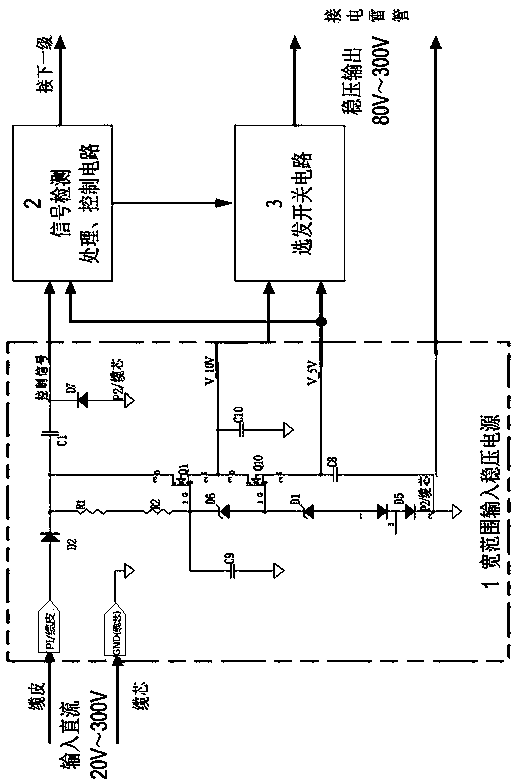 Ignition control circuit of downhole electric detonator for perforation