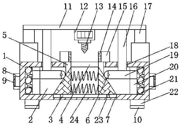 Drilling machine for gear machining