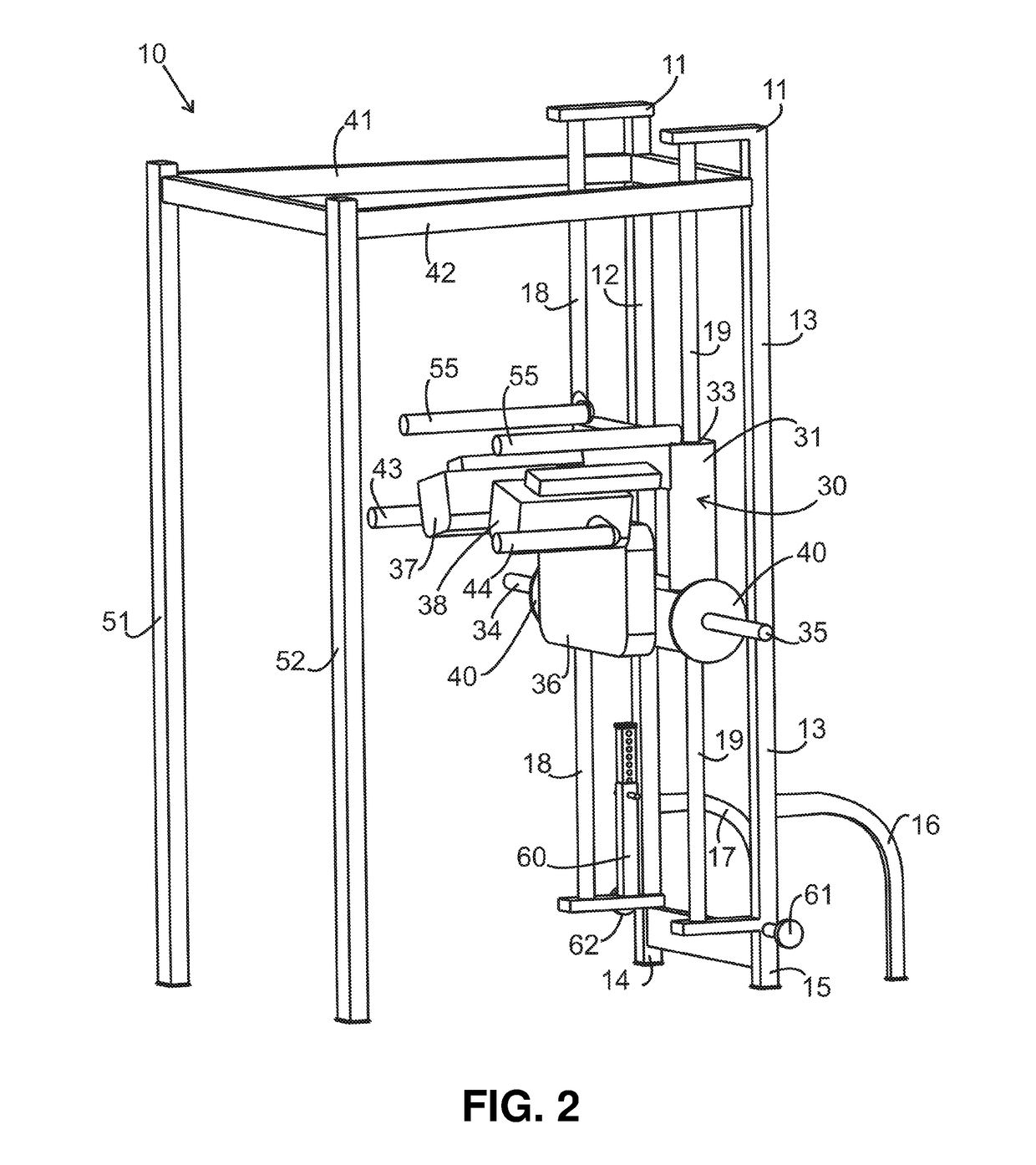 Dynamic wall squat machine