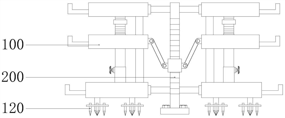 Road bridge crack reinforcing structure and reinforcing method thereof