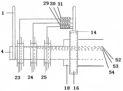 Lever variable-speed bicycle