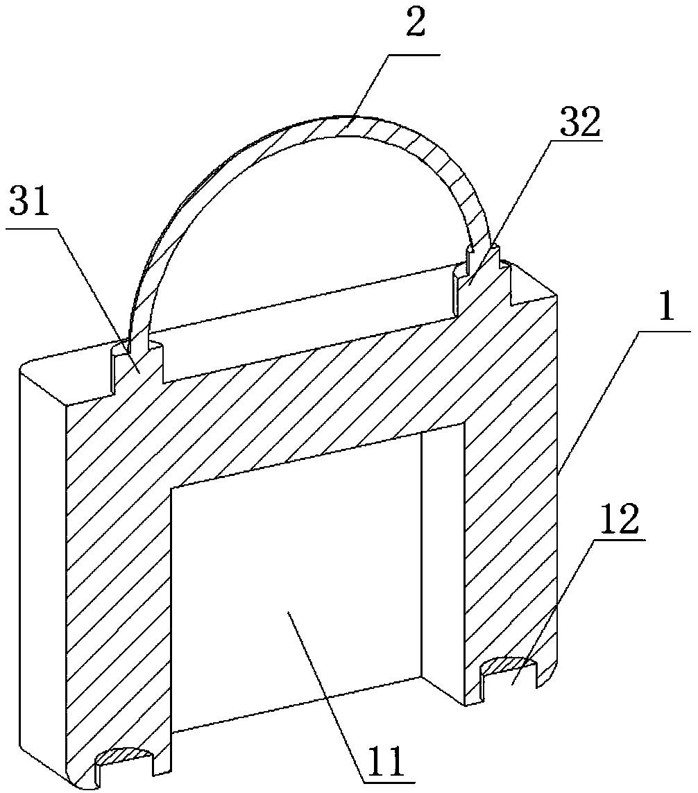 Replaceable five-prevention lock protective cover