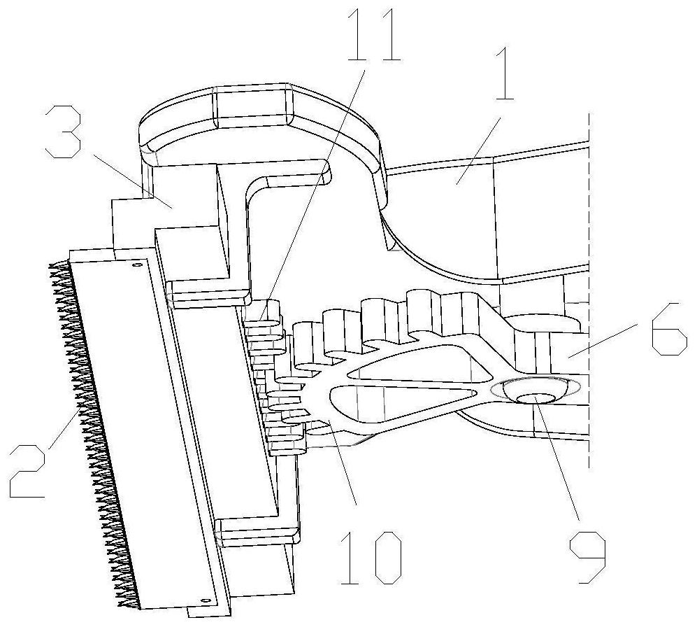 Combined type device for removing attachments on bottom of ship