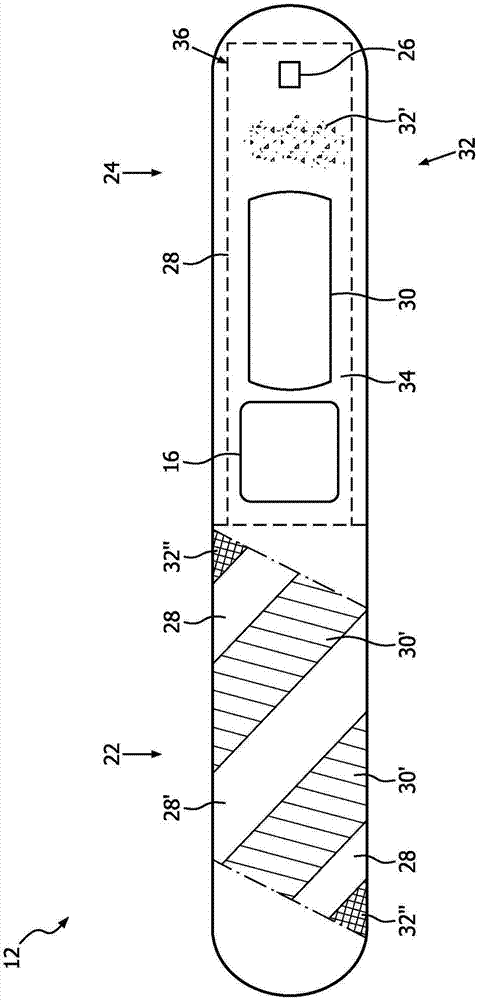 Elastic belt or band with ferromagnetic properties (and antimicrobial properties) for clean and simple placement of medical monitoring device using magnets