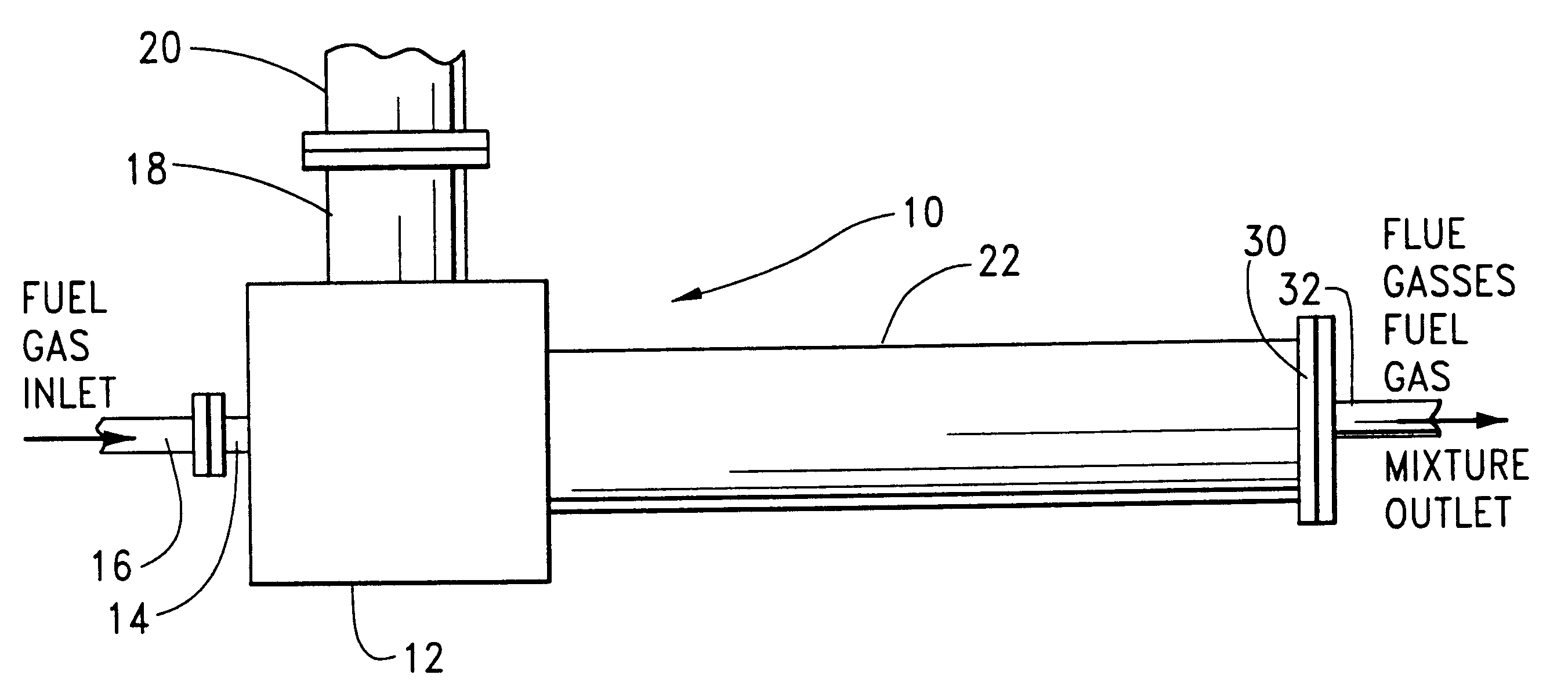 Fuel dilution methods and apparatus for NOx reduction