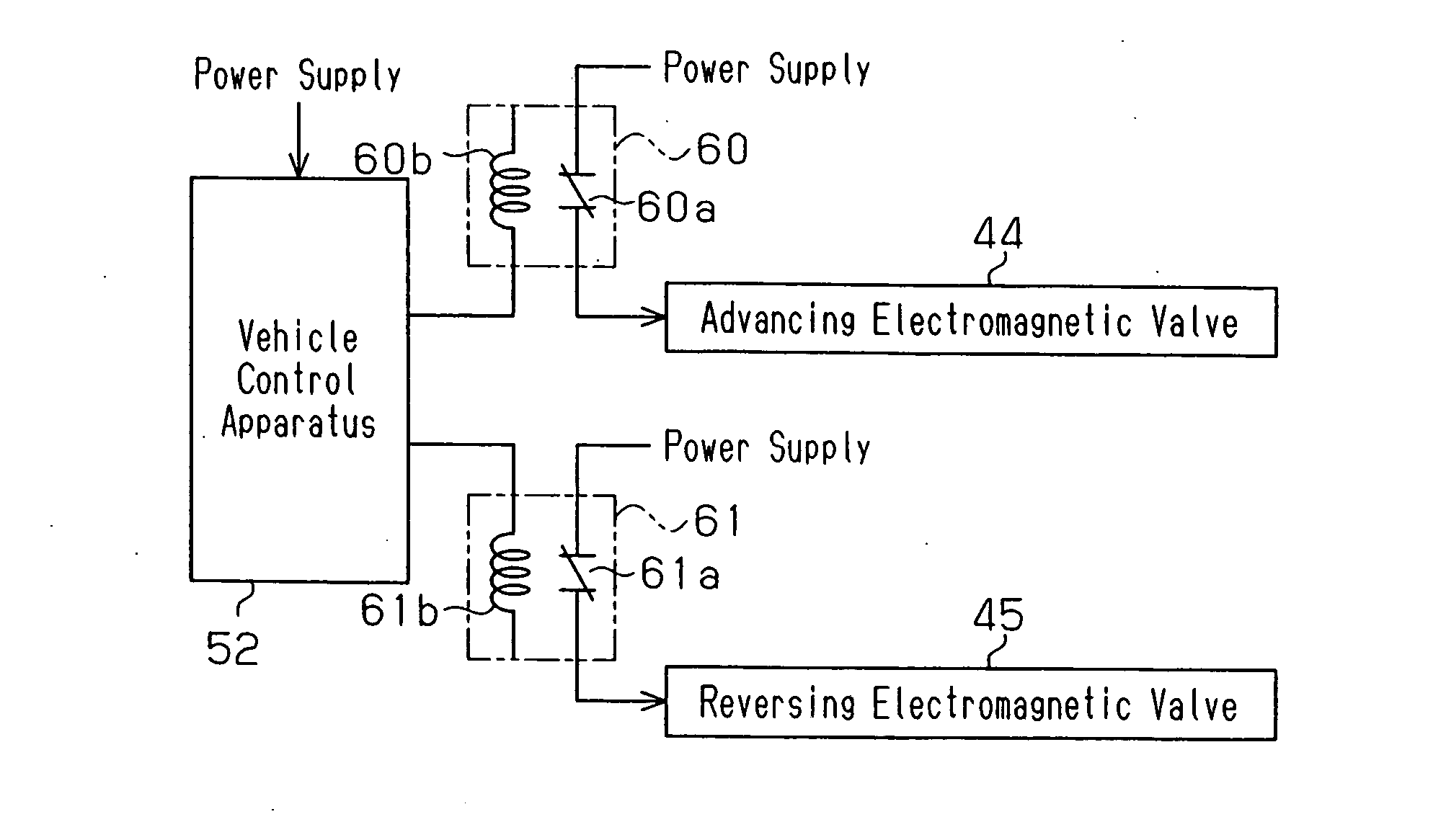 Drive control apparatus for forklift