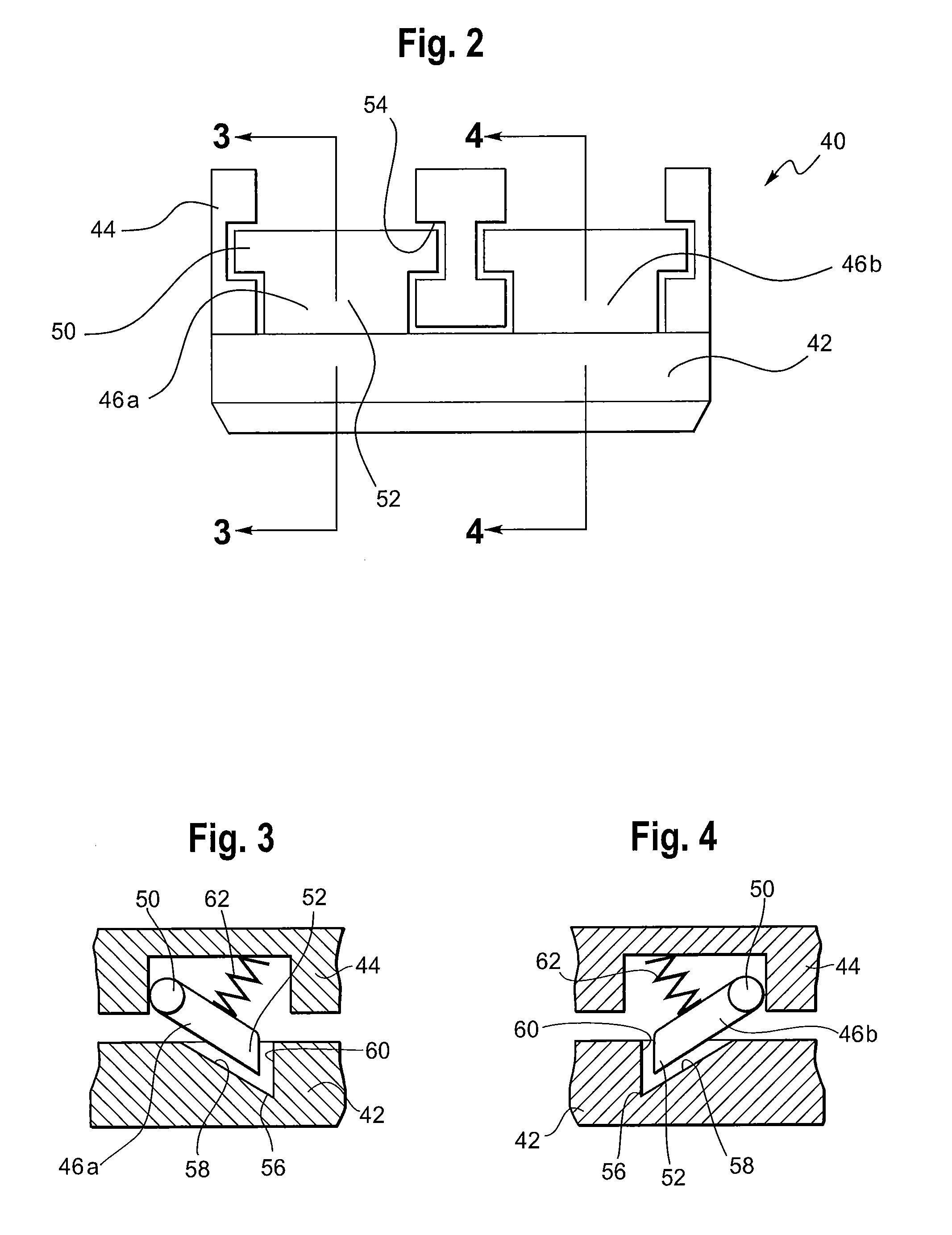 One-way or selectable clutch with multiple rows of ratchet elements