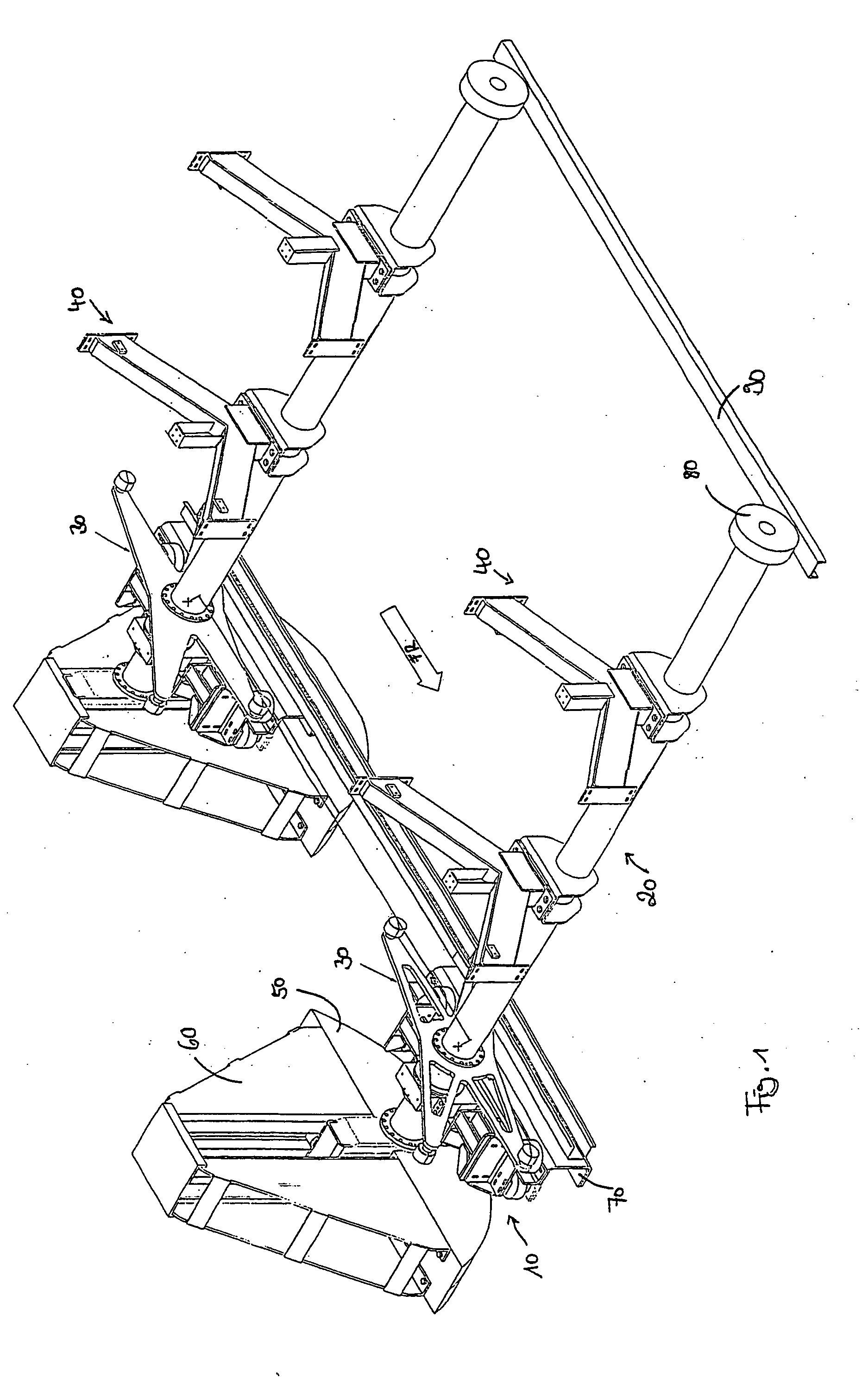 Unit and Method for Conveying Workpieces Along a Processing