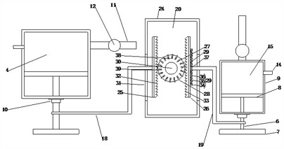 Treatment device of petrochemical gas containing light hydrocarbon