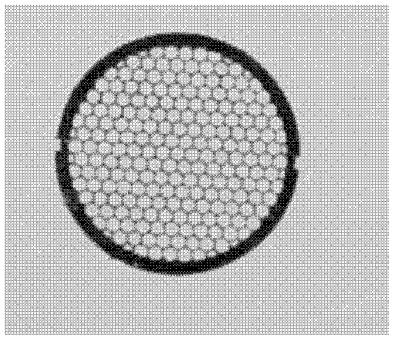 Aluminum foil mesh for transmission microscope and scanning microscope and production method of aluminum foil mesh