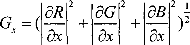 Picture words detecting method