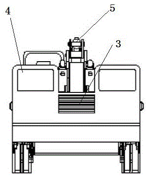 Caterpillar track type multifunctional emergency service vehicle