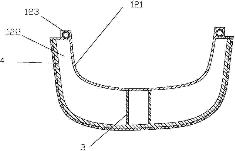 Glass reinforced plastic (GRP) blow mold