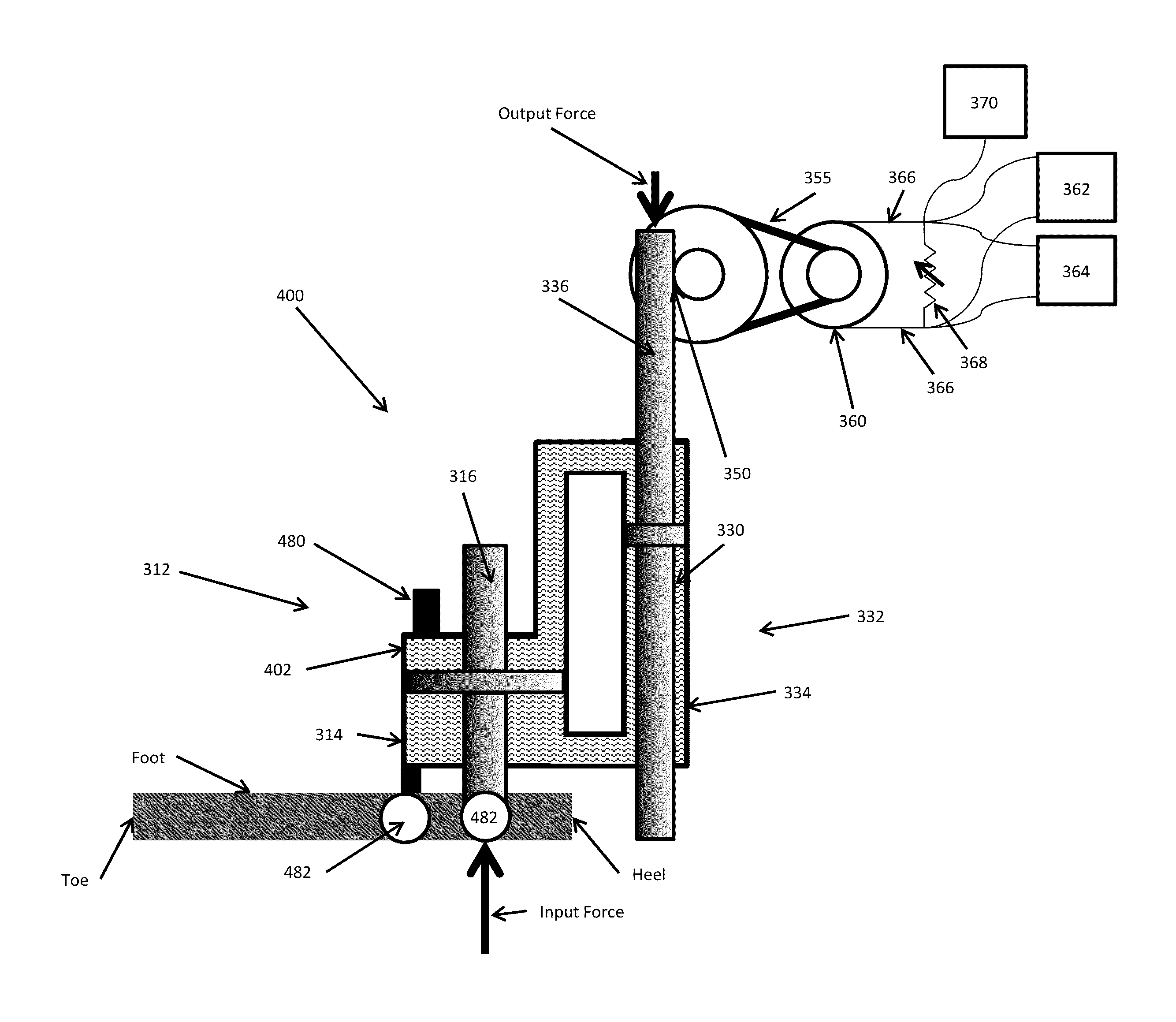 Apparatuses and methods for harvesting energy from prosthetic limbs