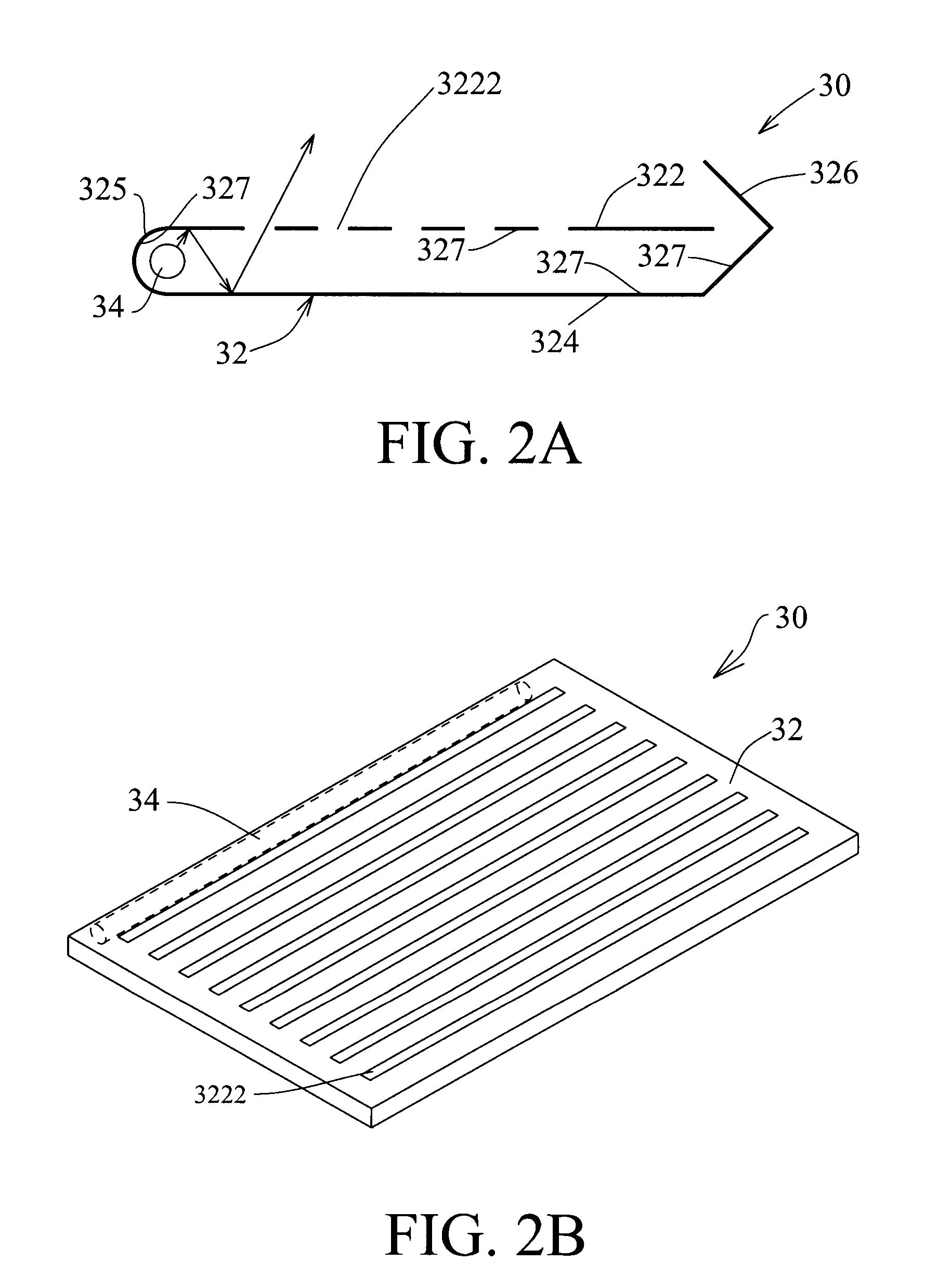 Structure of planar illuminator