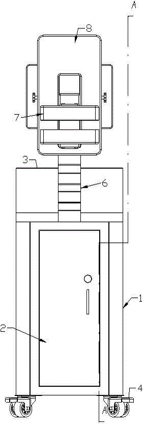 Gamma camera special for mammary glands based on CZT