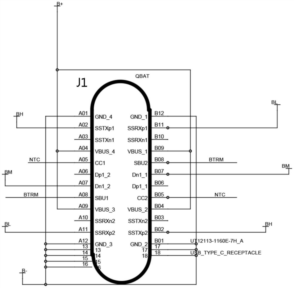 A battery management module and circuit