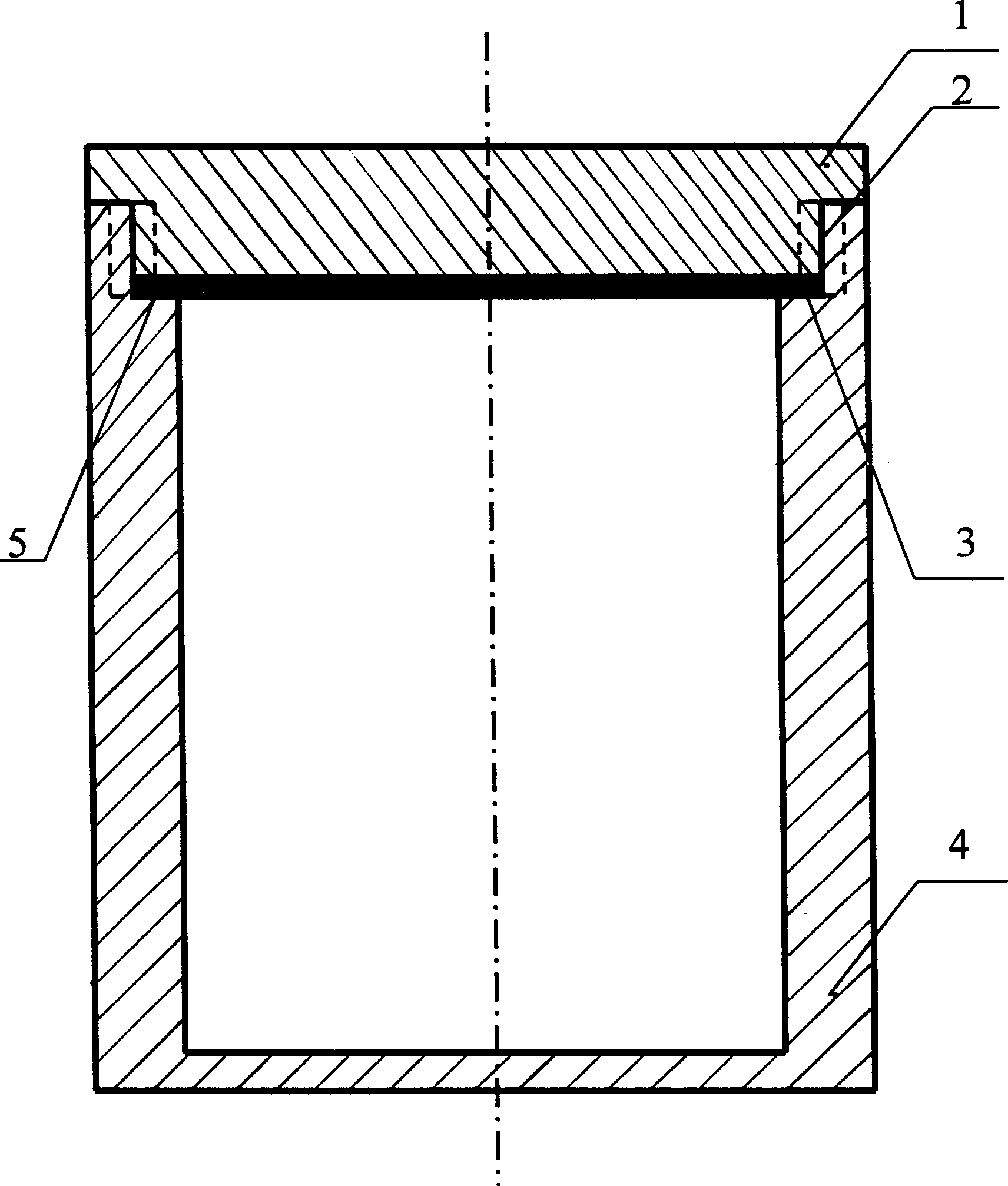 Preparation of B4C hard alloy material by machanochemistry process