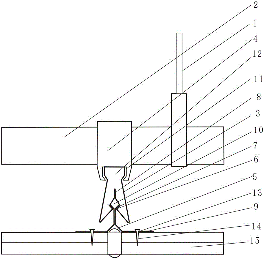 A ceiling connection device