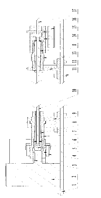 Composite core rod torsion tester